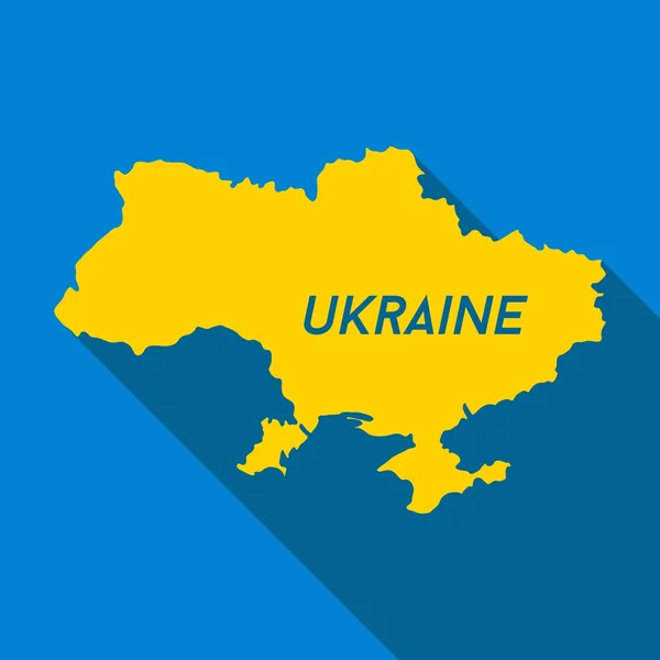 Карта України — стоковий вектор