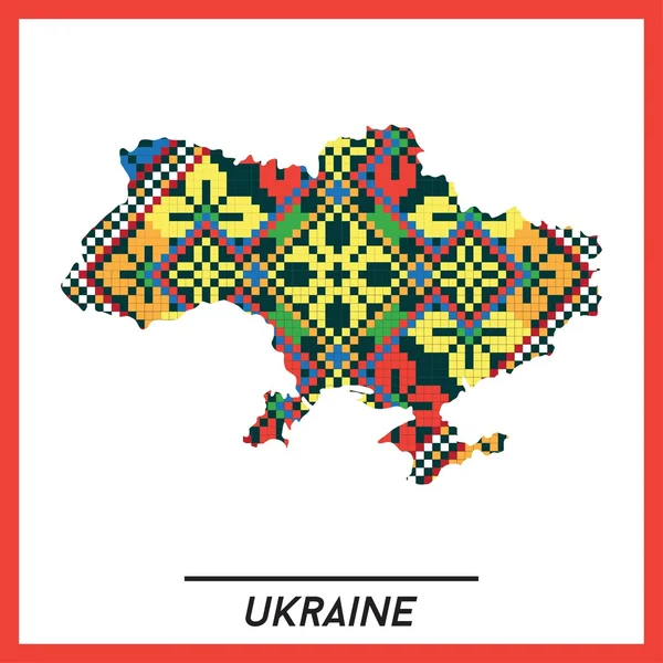 Map of Ukraine — Stock Vector