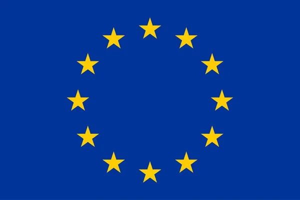 Bandera de Europa Ilustraciones De Stock Sin Royalties Gratis