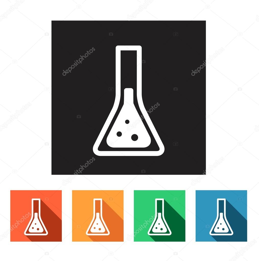 beaker, science, physics icons