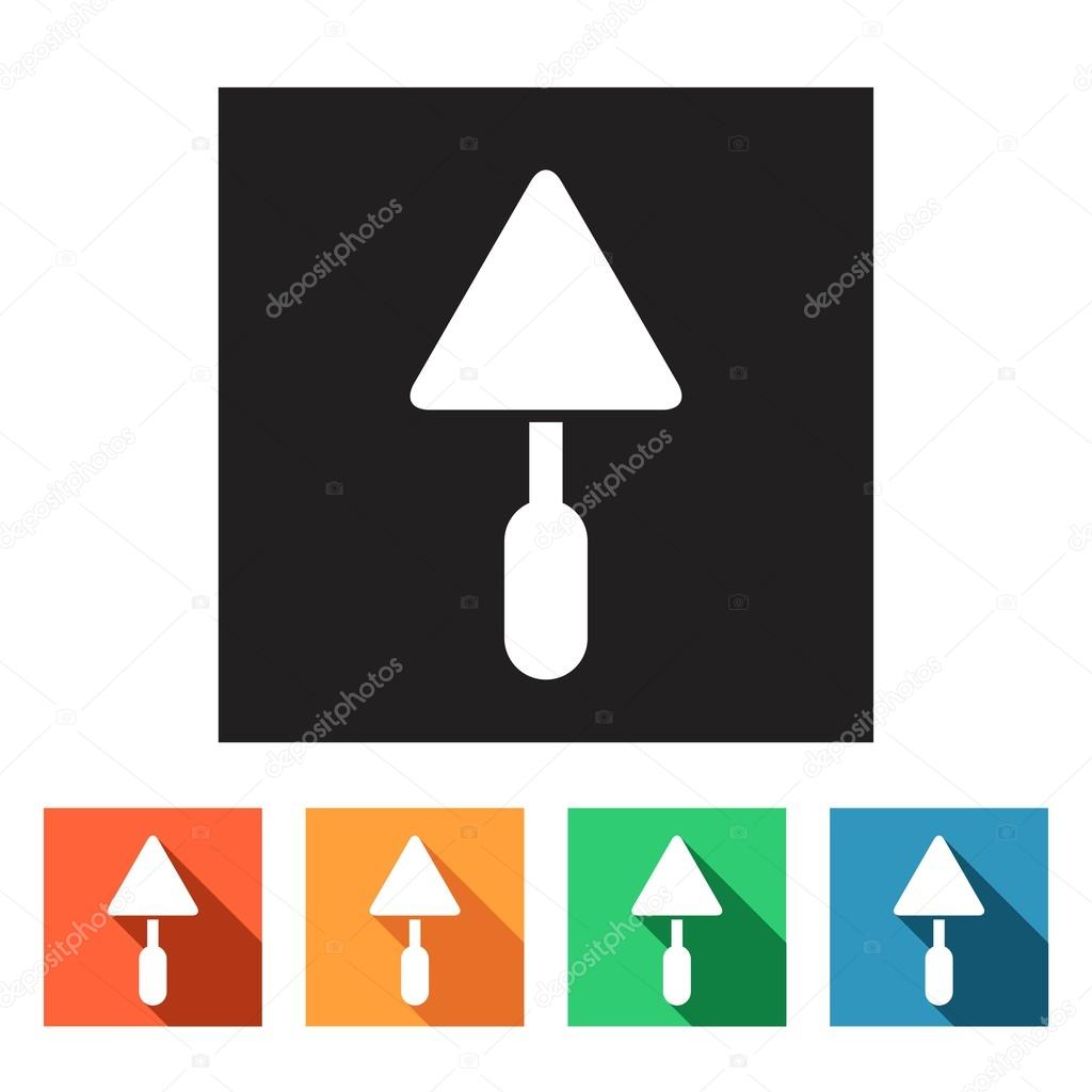 Trowel, manufacturing icons