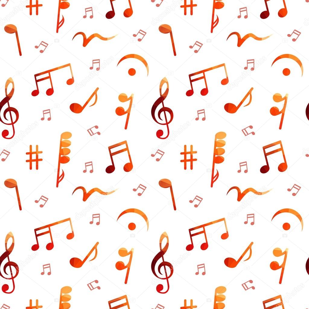 Seamless musical pattern