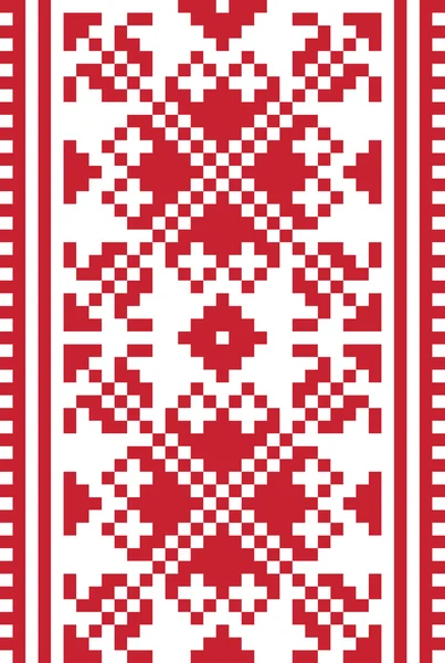 Etnische Oekraïense naadloze ornament — Stockvector