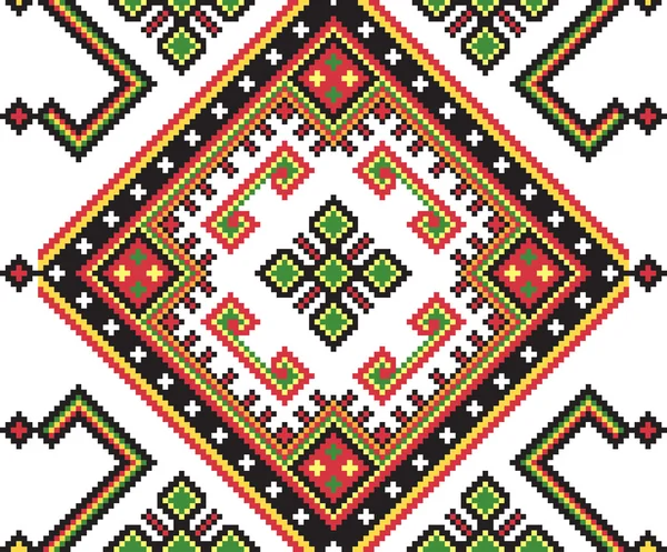 Etnik Ukraynalı sorunsuz süsleme