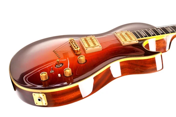 Κιθάρα Les Paul 2 μουσική τέχνη — Φωτογραφία Αρχείου