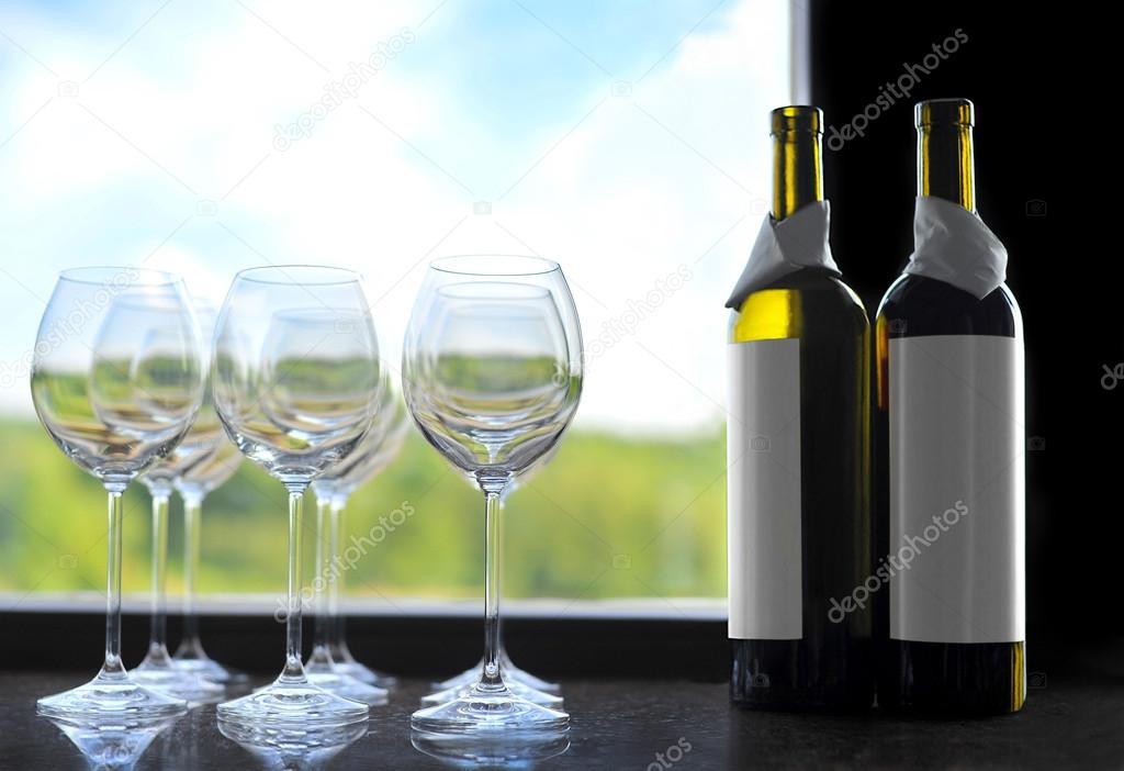 Drink glass wine