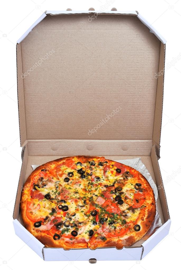 Food pizza box