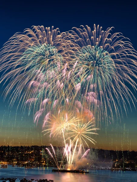 Fireworks for the Holiday — Stock Photo, Image