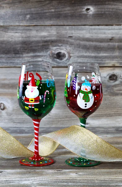 Drinks for the holiday on wood — Stock Photo, Image