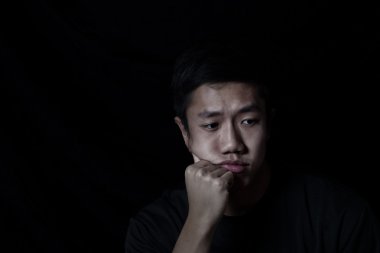 Bunalımlı genç adam 