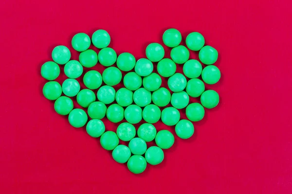 Corazón de caramelo para San Valentín — Foto de Stock
