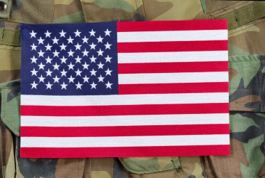 Askeri geçmişi olan Amerika Birleşik Devletleri bayrağı