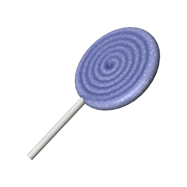 3D illustratie Lollipop op wit — Stockfoto