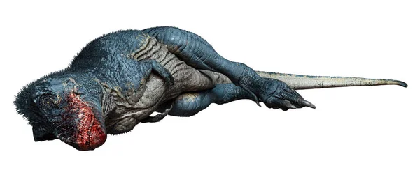 Renderowanie Dinozaura Tyranozaura Rex Izolowany Białym Tle — Zdjęcie stockowe