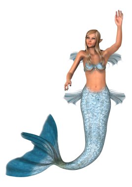 Zümrüt deniz kızı