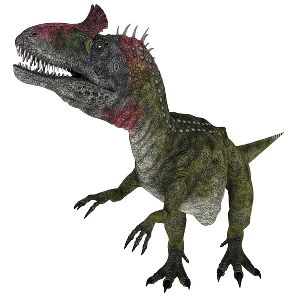 Динозавр cryolophosaurus — стокове фото