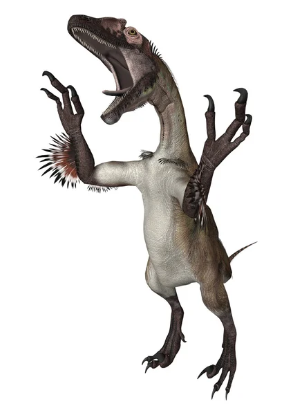 恐竜 utahraptor — ストック写真