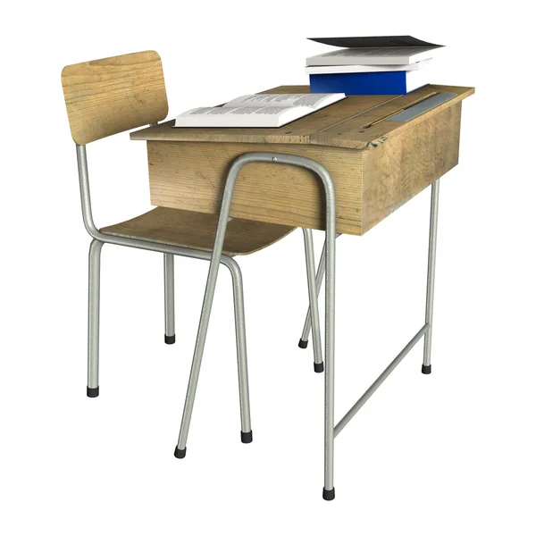 School Desk — Stock Photo, Image