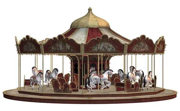 Vintage carrousel — Stockfoto