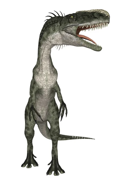 Dinosauro Monolophosaurus — Foto Stock