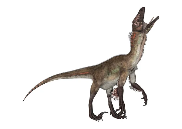 Динозавр utahraptor — стокове фото