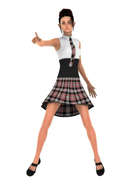 Schoolgirl — Stock Photo, Image