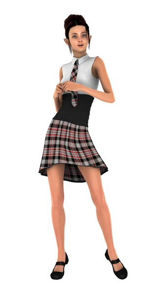 Schoolgirl — Stock Photo, Image