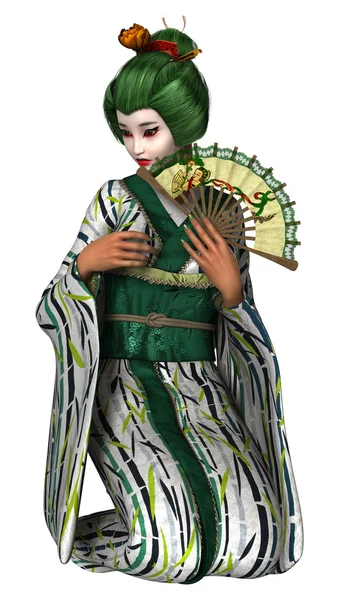 Geisha — Stockfoto