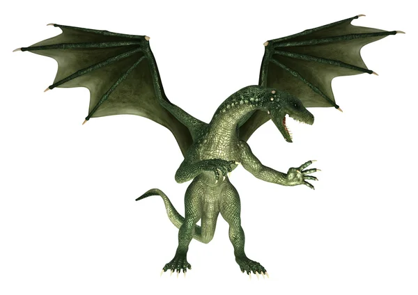Ilustracja Dragon — Zdjęcie stockowe