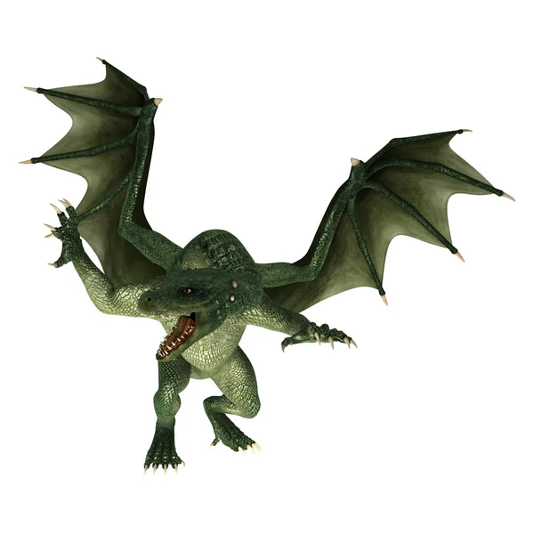 Fantezi Dragon illüstrasyon — Stok fotoğraf