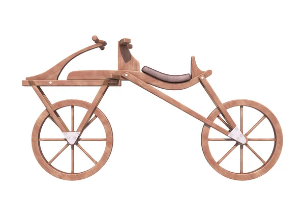 Bicicleta à moda antiga — Fotografia de Stock