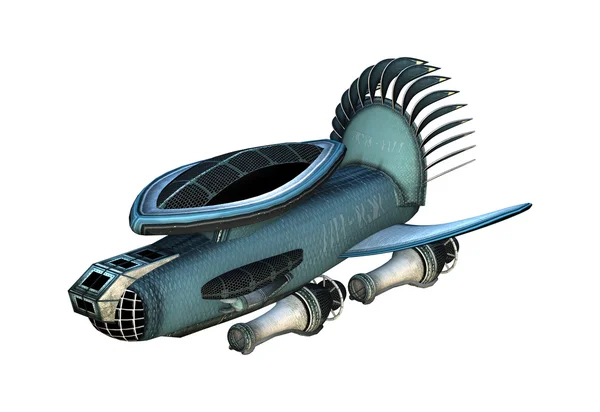 Fantasy Cargo Starship — Stock Photo, Image