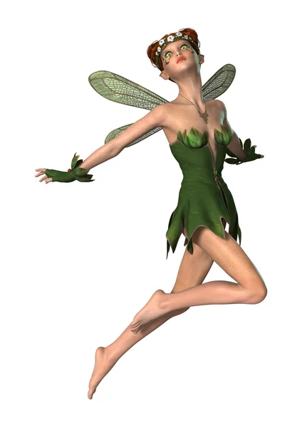 Spring Fairy Flying — Stock Photo, Image