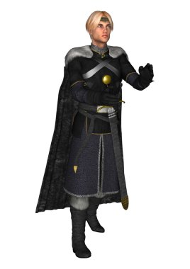 Peri masalı Prens ve beyaz