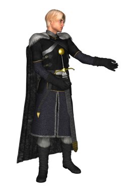 Peri masalı Prens ve beyaz