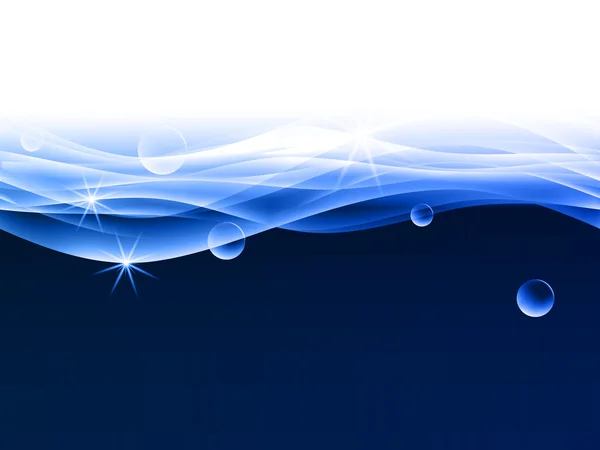 dinamyc akışı, stilize dalgalar, vektör