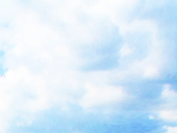 Vektör bulutlu mavi gökyüzü