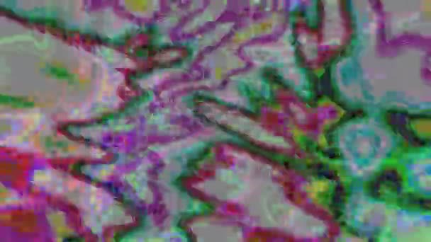 Fondo abstracto, imágenes, fluidos multicolores — Vídeos de Stock