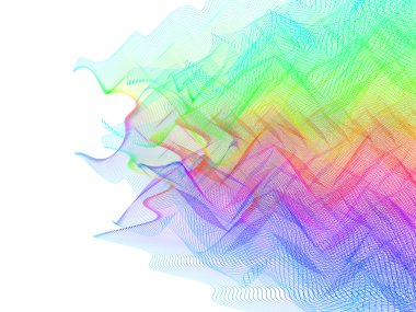 soyut stilize çizgiler, vektör