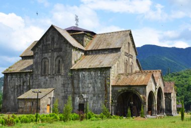 Ermenistan 'ın Lori ilindeki Akhtala Manastırı Kompleksi