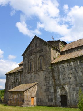 Ermenistan 'ın Lori ilindeki Akhtala Manastırı Kompleksi