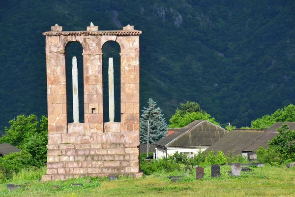 Medieval Memorial Monument Odzun Church Armenia Lori — Stock Photo, Image