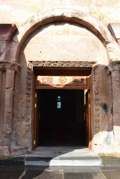 Dveře Kostela Odzun Provincii Lori Arménie — Stock fotografie