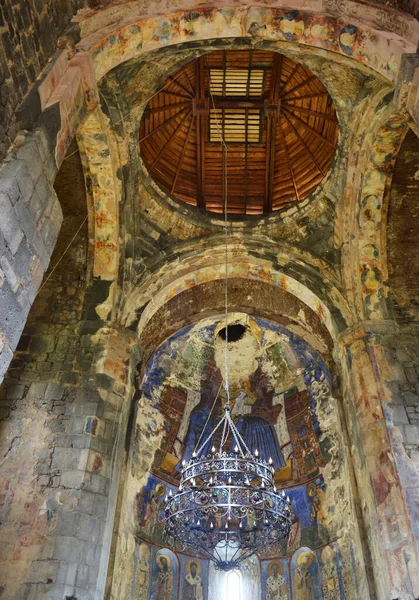 Soffitto Della Chiesa Akhtala Nella Provincia Lori Armenia — Foto Stock