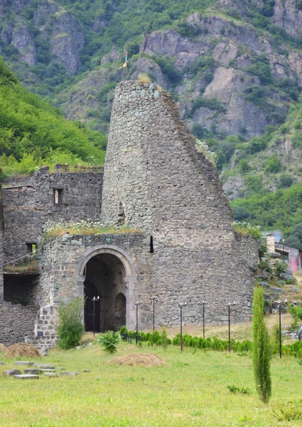 Entrée Complexe Monastique Akhtala Dans Province Lori Arménie — Photo