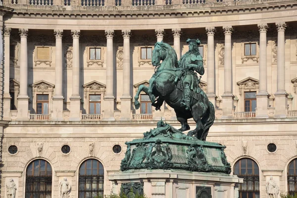 Estatua del Príncipe Eugenio — Foto de Stock