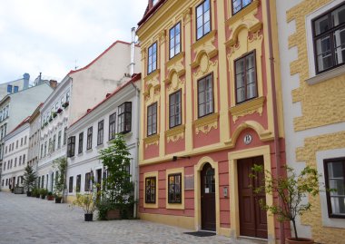 Sokak eski şehir, Viyana, Avusturya