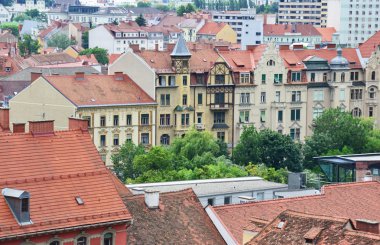 Avusturya, Graz 'ın havadan görünüşü