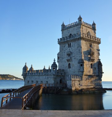 Lizbon 'da Torre de belem