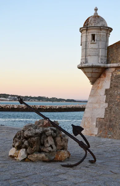 Fort van Lagos, Algarve, Portugal — Stockfoto